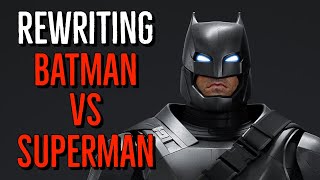 Rewriting Batman vs Superman [upl. by Gnouh]