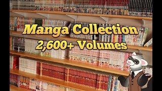 Manga Collection 2600 Volumes  January 2018 [upl. by Attinahs144]