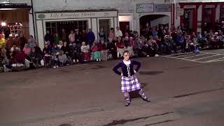 Kirkcudbright Floodlit Tattoo 2023 Highland Dancers [upl. by Yokoyama330]