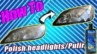 Pulir Faros  Polish Headlights [upl. by Opportuna]