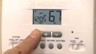 How To Install a Programmable Thermostat with Mensch with a Wrench [upl. by Anelak]