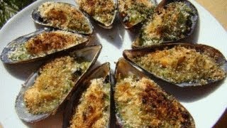 Cozze gratinatericetta facile e veloce [upl. by Nna]