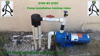 How to Install a Lawn Sprinkler Pump [upl. by Bergin256]