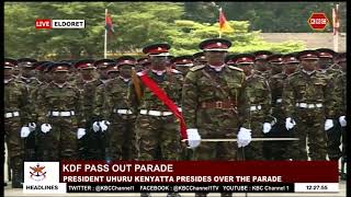 DRONE FOOTAGE OF THE WORLD CLASS 2022 KDF PASS OUT PARADE IN ELDORET [upl. by Rehnberg]