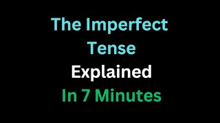 Learn 7 Spanish Verb Tenses in 10 Minutes [upl. by Asillem]