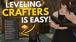 The Ultimate Crafter Leveling Guide 190  FFXIV Guide [upl. by Asenad]