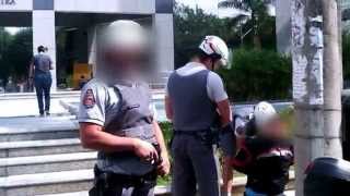 FLAGRANTE POLICIA PRENDE LADRÃO DE MOTOS  MOTOKAVLOG [upl. by Asirehc]