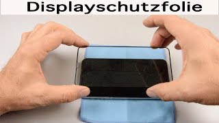 Displayschutzfolie am iPhone 11 Pro Max anbringen Panzerglas Schutzfolie iPhone 11 [upl. by Hathcock]