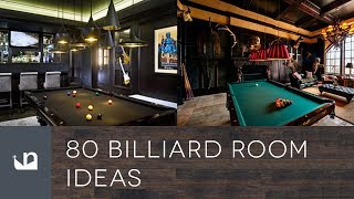 80 Billiard Room Ideas [upl. by Asilam]