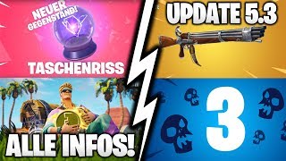 🌟 UPDATE 530 IST DA 😍 WICHTIGSTE ÄNDERUNGEN  NEUE EVENTWAFFE 😱 NEUER MODUS  FORTNITE [upl. by Sheela]