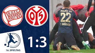 Mainz schlägt zurück  Kickers Offenbach  1 FSV Mainz 05 II  16 Spieltag RLSW [upl. by Animlehliw]