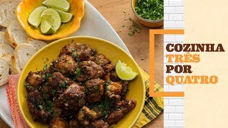 Frango à passarinho  Cozinha 3 por 4 com Rita Lobo  Panelinha [upl. by Ayekahs]