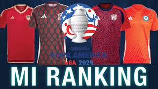 EL RANKING DE CAMISETAS DE LA COPA AMÉRICA 2024 [upl. by Lseil]