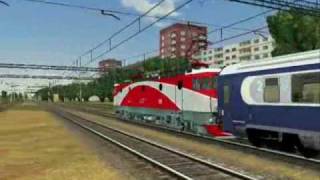 Trenuri MSTS Romania [upl. by Euqinehs]