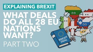 What Brexit Deal Do EU Countries Want Part Two  Brexit Explained [upl. by Einnek485]