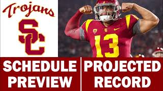 USC Football 2023 Schedule Preview amp Record Projection [upl. by Ferrigno590]