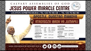 LIVE 27  May  2018  Majaribu  Apostle Dunstan Maboya  Preaching at Jesus Power [upl. by Droc]