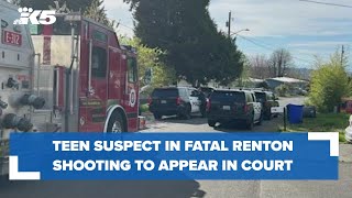 16yearold Renton shooting suspect to appear in court [upl. by Isolt678]