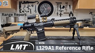 Range Report Lewis Machine amp Tool LMT L129A1 Reference Rifle [upl. by Xuaegram766]