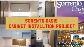 Sorrento Oasis pasig City Cabinet Installation Project [upl. by Ecirrehs412]