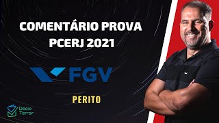 Prova comentada Português PCERJ 2021 Perito [upl. by Dine]