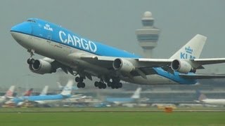 Vliegtuigen spotten op Schiphol  Plane spotting at Schiphol [upl. by Adnilec881]