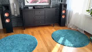 Klipsch RP8000FII  LOUD sound test [upl. by Datnow]