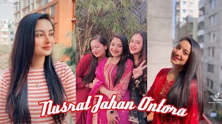 Nusrat Jahan Ontora New TikTok Video  Nusrat Jahan Ontora TikTok 2021  World Of TikTok Celebrities [upl. by Analla]