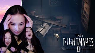 Part 2 Tina Little Nightmares 2 stream highlights  SCARIEST and CUTEST moments tinakitten [upl. by Conrad]