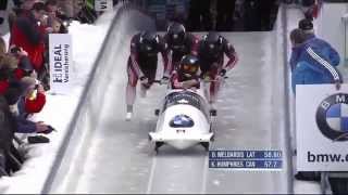 Kaillie Humphries and her team crashed in Winterberg [upl. by Enyrb540]