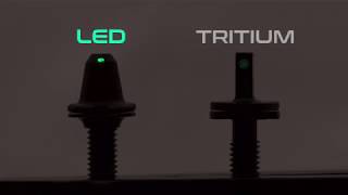 Voltaic Night Sights Introduction and Comparison with Tritium [upl. by Acina]