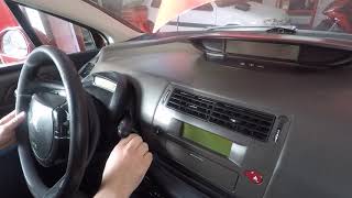 Citroen C4 Bakım Işığı Sıfırlama  How to reset service indicator light [upl. by Centonze688]