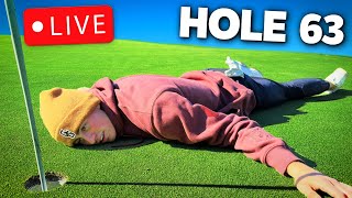 🔴 LIVE  Playing Golf Until We Make a Hole in One [upl. by Loriner]