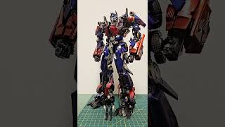 Threezero dlx optimus prime with upgrade model kit [upl. by Ailimat]