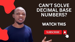 How to convert decimal binary or base 2 numbers to base 10 [upl. by Wallack]