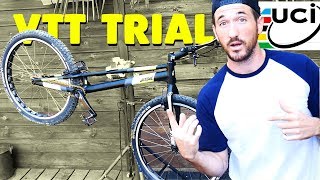 MON NOUVEAU VTT TRIAL Spécial championnat du Monde [upl. by O'Gowan41]