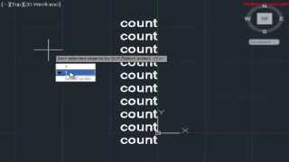 AutoCAD Tutorial Auto Numbering Text and Mtext [upl. by Duester]