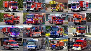 BEST OF EINSATZFAHRTEN 2020  Firescue112 [upl. by Coppins]