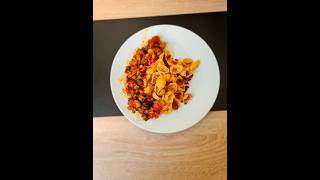 Muscheln mit GemüseIdee zum MittagessenОбідЛапша з овочамиvegan veganrecipes vefood pasta [upl. by Ddej]