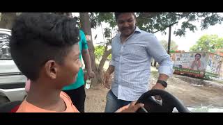 pareshan boys Babu car driving practicing doing banner [upl. by Nedah]