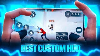 2 Finger HUD vs 3 Finger HUD vs 4 Finger HUD ☠️🗿 Which One is Better  Best Custom HUD Setting ⚙️ [upl. by Nawj]