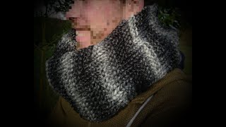 Réaliser un snood ZigZag au tricotin géant [upl. by Rezal]