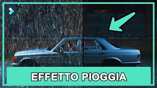 Come aggiungere la pioggia a un video  Wondershare Filmora Tutorial [upl. by Lebatsirhc]