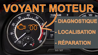 Diagnostiquer identifier la cause dun voyant moteur  la solution étape par étape [upl. by Etteniuq]