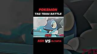 POKEMON ASH VS OLYMPIA  POKEMON ATTITUDE STATUS shortsfeed pokémon ytshorts viralshorts [upl. by Pelagi]