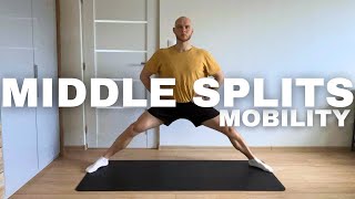 16 Minute Middle Split Flexibility Routine Follow Along amp Improve [upl. by Euv]