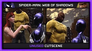 SpiderMan Web of Shadows  Unused Cutscene Evil Path [upl. by Aimee]