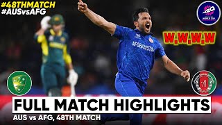 Afghanistan vs Australia ICC T20 World Cup 2024 Match Highlights  AFG vs AUS Highlights [upl. by Fesuoy]