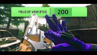 How to get 200 FOV in Warzone 2 WITHOUT HACKS [upl. by Lekkim]