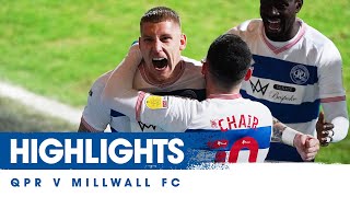 HIGHLIGHTS  QPR 3 MILLWALL 2  170321 [upl. by Irtimid]